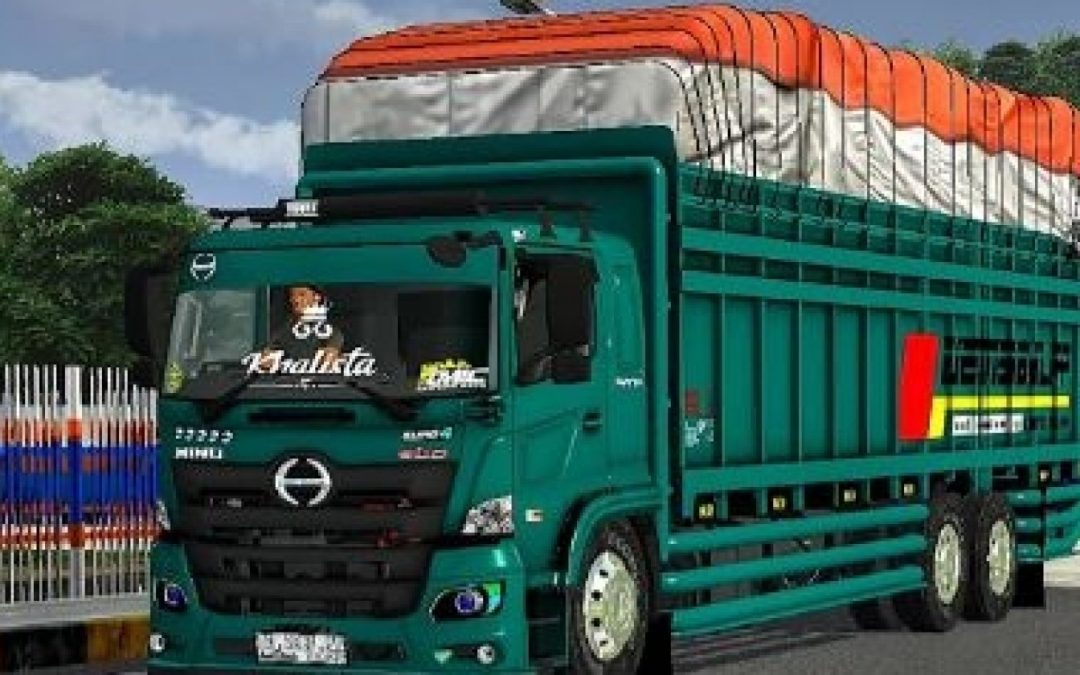 Kumpulan Link Download Mod BUSSID Truck Hino, Spesial Isi Muatan Trailer hingga Sawit