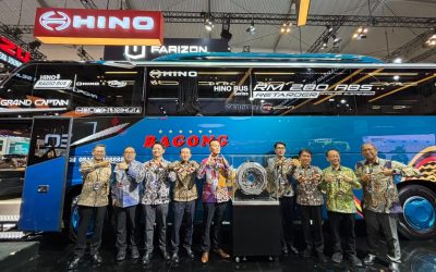 Bus Hino RM 280 ABS Retarder Punya Fitur Anti Rem Blong